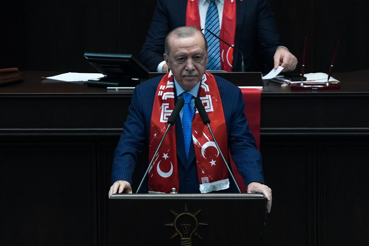 Cumhurbaşkanı Erdoğan: "T&uuml;rkiye'yi bu yangından uzak tutmakta kararlıyız"