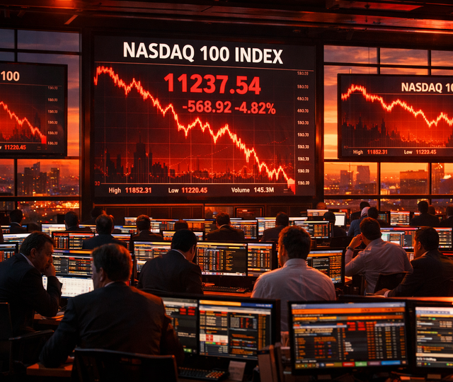 Nasdaq 100 neden d&uuml;ş&uuml;yor: 2 trilyon dolar silindi