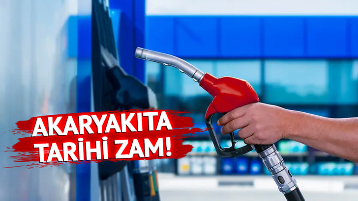Akaryakıta tarihi zam gece yarısı geldi! İşte g&uuml;ncel Benzin, motorin, LPG fiyatları