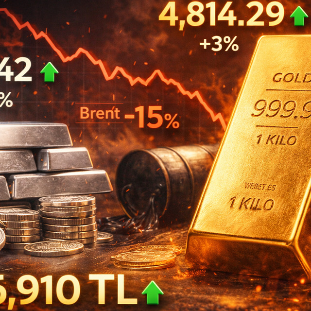 Altın y&uuml;kselişe ge&ccedil;ti, g&uuml;m&uuml;ş ne durumda? Değerli metallerde son durum