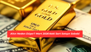 Altın Neden D&uuml;şer? Mart 2026'daki Sert Satışın Sebebi