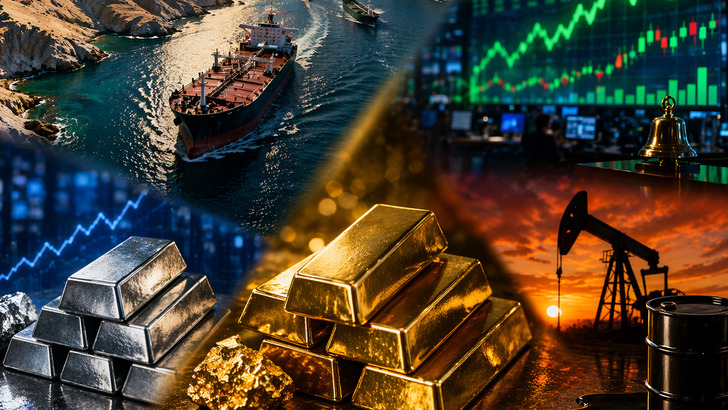 H&uuml;rm&uuml;z a&ccedil;ıldı, piyasalar karıştı: Petrol sert d&uuml;şt&uuml;, altın y&uuml;kselişte