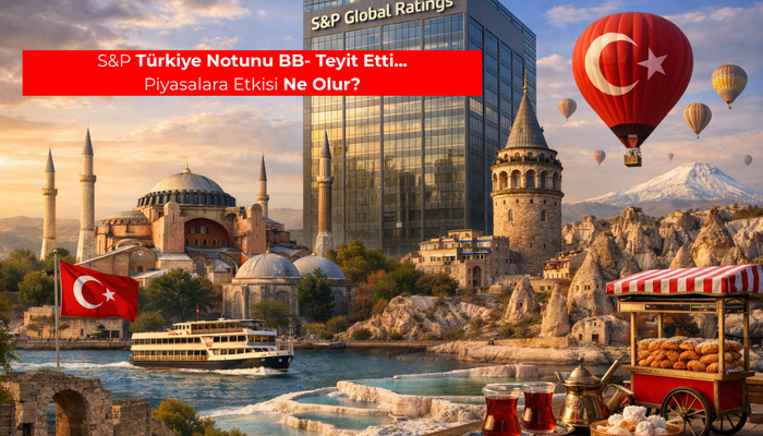 S&P T&uuml;rkiye Notunu BB- Teyit Etti, Piyasalara Etkisi Ne Olur