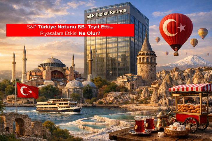 S&P T&uuml;rkiye Notunu BB- Teyit Etti, Piyasalara Etkisi Ne Olur