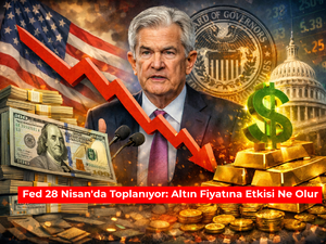 Fed 28 Nisan'da toplanıyor: Altın fiyatına etkisi ne olur