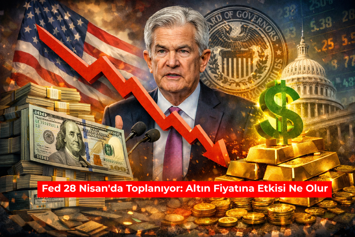 Fed 28 Nisan'da toplanıyor: Altın fiyatına etkisi ne olur