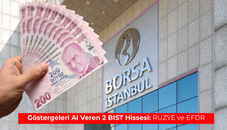 G&ouml;stergeleri al veren 2 BIST hissesi: RUZYE ve EFOR