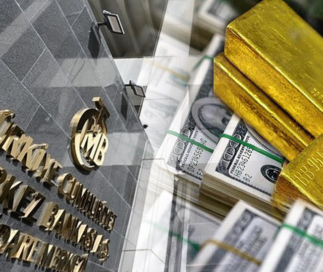 TCMB rezervleri bir haftada 3,5 milyar dolar ile sert y&uuml;kseldi