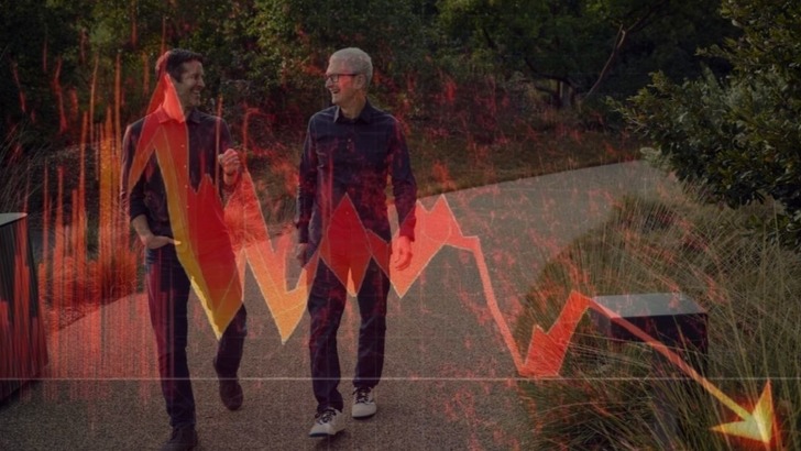 Apple'da bayrak değişimi hisseleri etkiledi, d&uuml;ş&uuml;şe ge&ccedil;ti