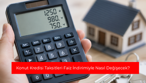 Konut kredisi taksitleri faiz indirimiyle nasıl değişecek?