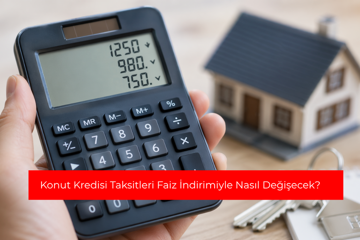 Konut kredisi taksitleri faiz indirimiyle nasıl değişecek?