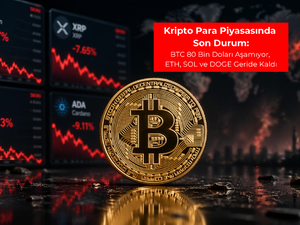 Bitcoin 80.000 dolarda zorlanıyor: ETH, SOL ve DOGE geride kaldı