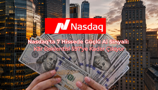 Nasdaq'ta 7 Hissede G&uuml;&ccedil;l&uuml; Al Sinyali: K&acirc;r Beklentisi 597'ye Kadar &Ccedil;ıkıyor
