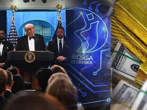 Trump'ın katıldığı etkinlikte silah sesleri! G&ouml;zler piyasalarda