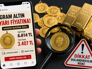 Fiyatı g&ouml;r&uuml;nce aldanmayın! Altın satışlarında sosyal medya tuzağı