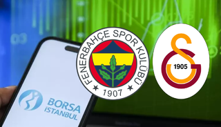 Derbi borsada devam ediyor GSRAY ve FENER hisselerinde ters k&ouml;şe